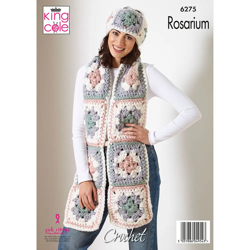 Accessories Crocheted in King Cole Rosarium Mega Chunky - Image 3