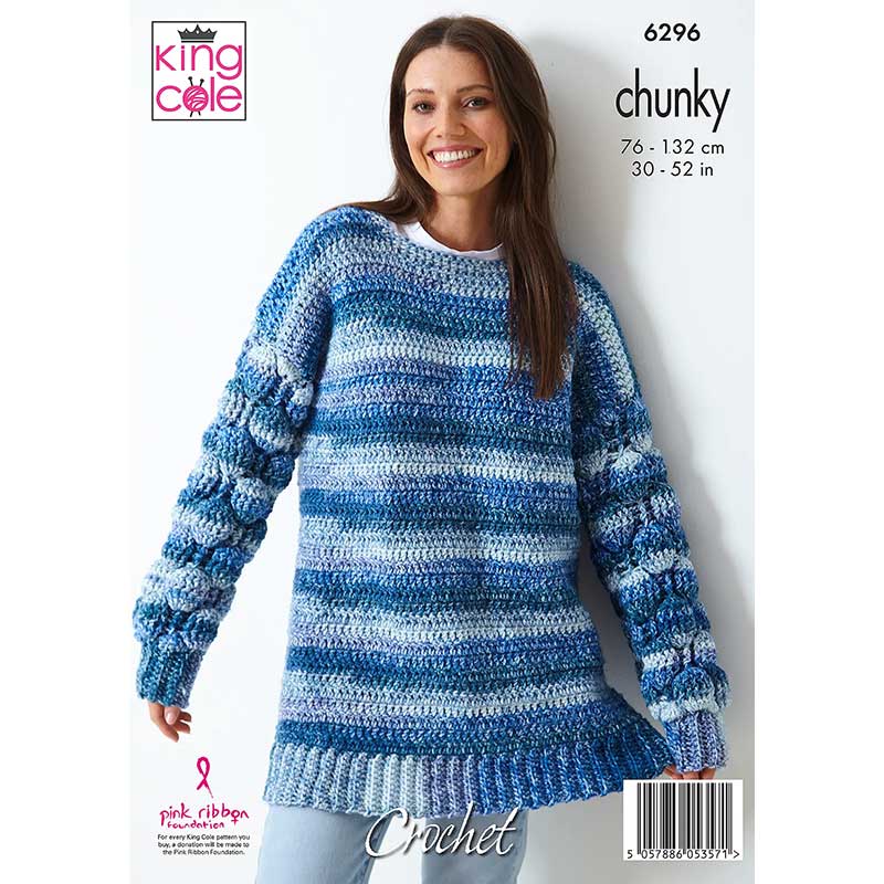 Jumpers Crocheted in King Cole Hedgerow Chunky - Image 3