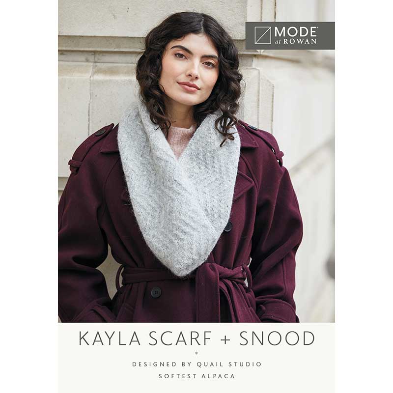 Kayla Snood & Scarf in Mode Softest Alpaca - Digital Version MIP73-M - Image 5