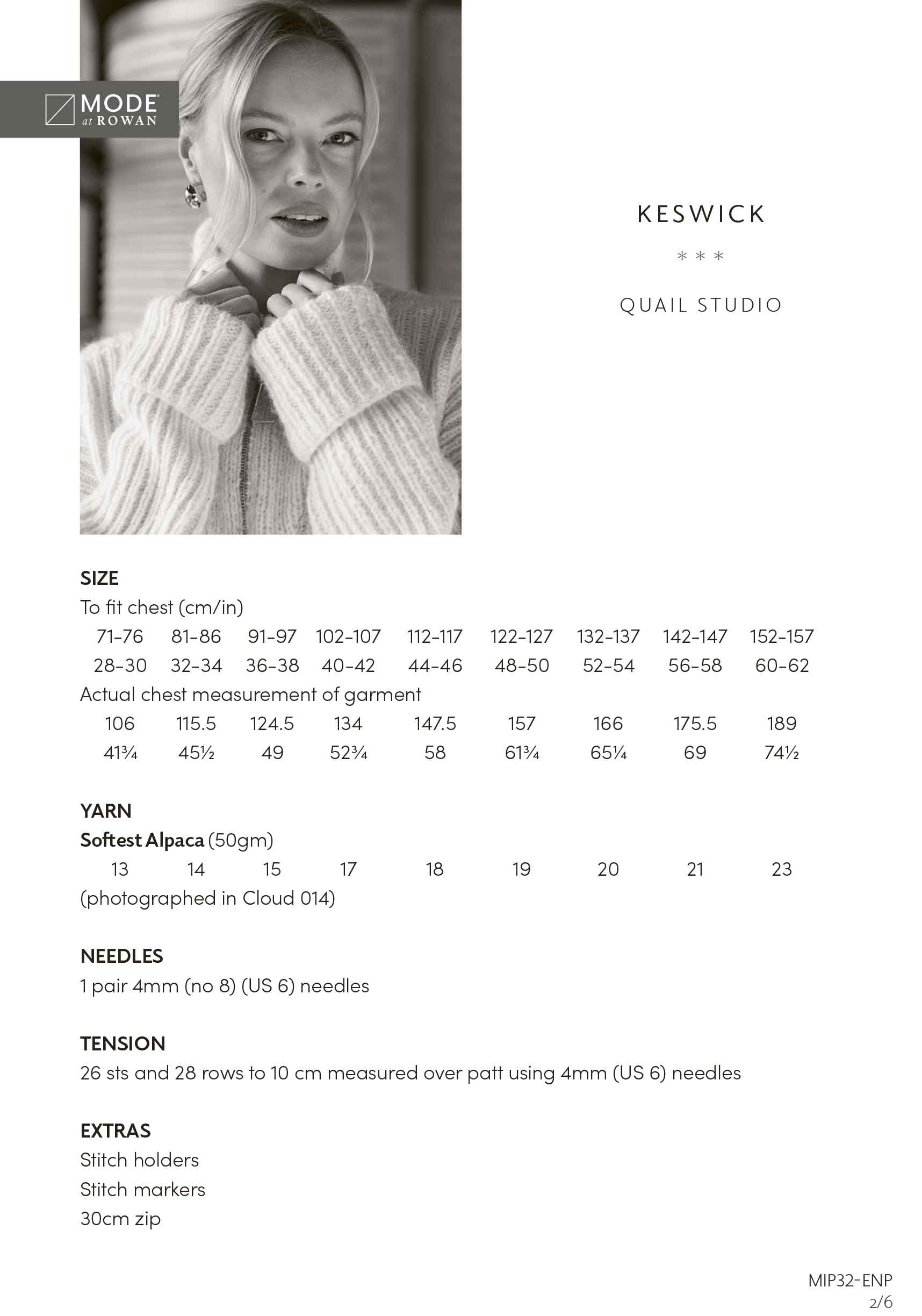 Keswick in Mode at Rowan Softest Alpaca - MIP32-M - Image 2