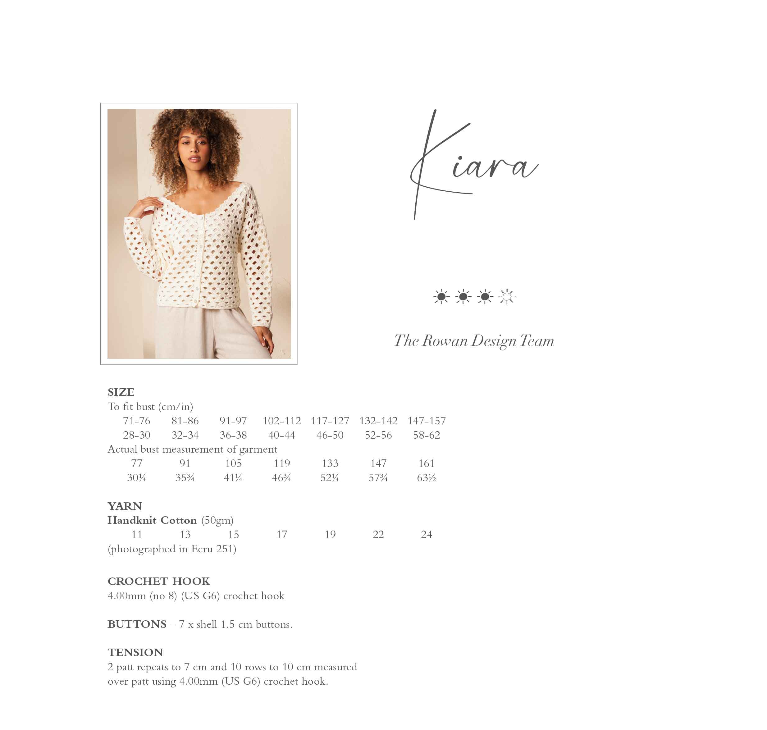 Kiara in Rowan Handknit Cotton - Digital Version ZB331-00004 - Image 2