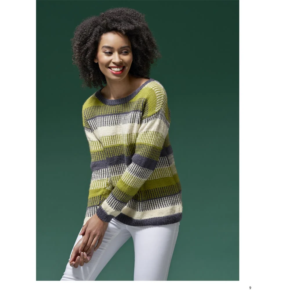 Kim Colour Merge Jumper in West Yorkshire Spinners ColourLab - Digital Version DPB0147 - Image 2