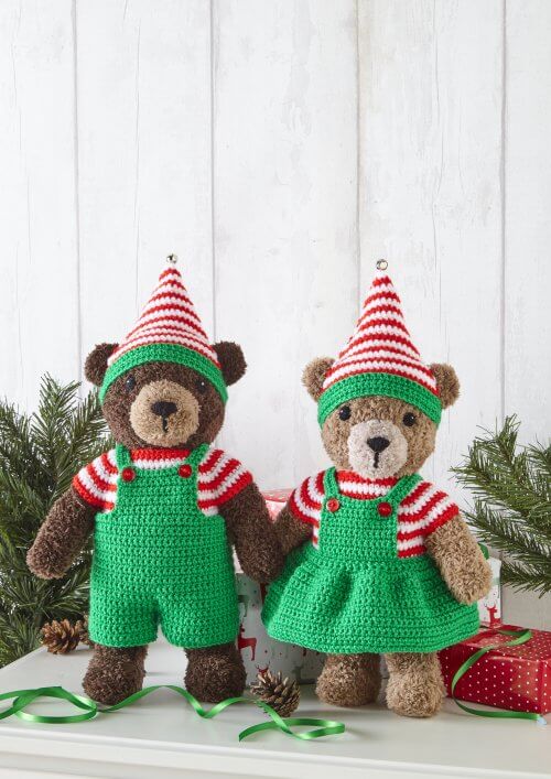 King Cole Christmas Crochet Book 7 - Image 3
