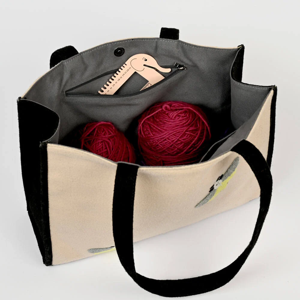 KnitPro Bumble Bee Tote Bag - Image 3