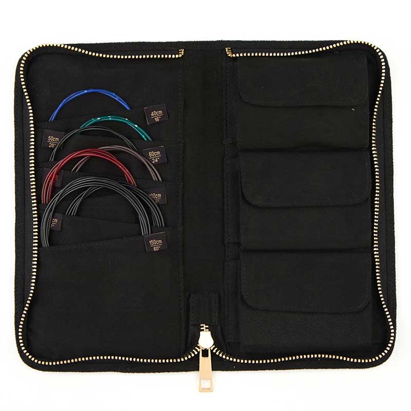 Knitpro Circular Cable Case - Coal - Image 4