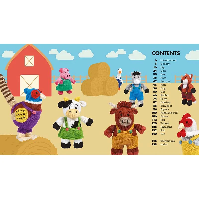 Knitted Farm Friends - Sarah Keen - Image 2