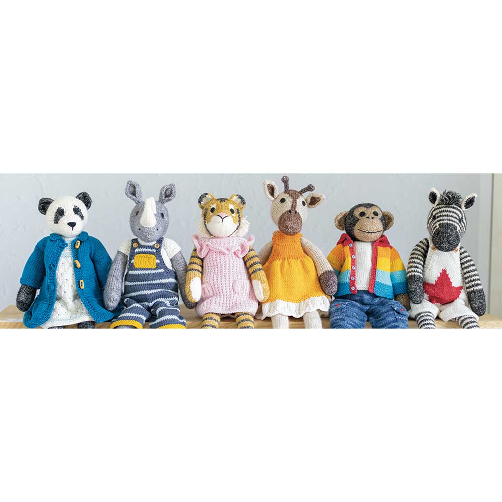 Knitted Wild Animal Friends by Louise Crowther - Image 2