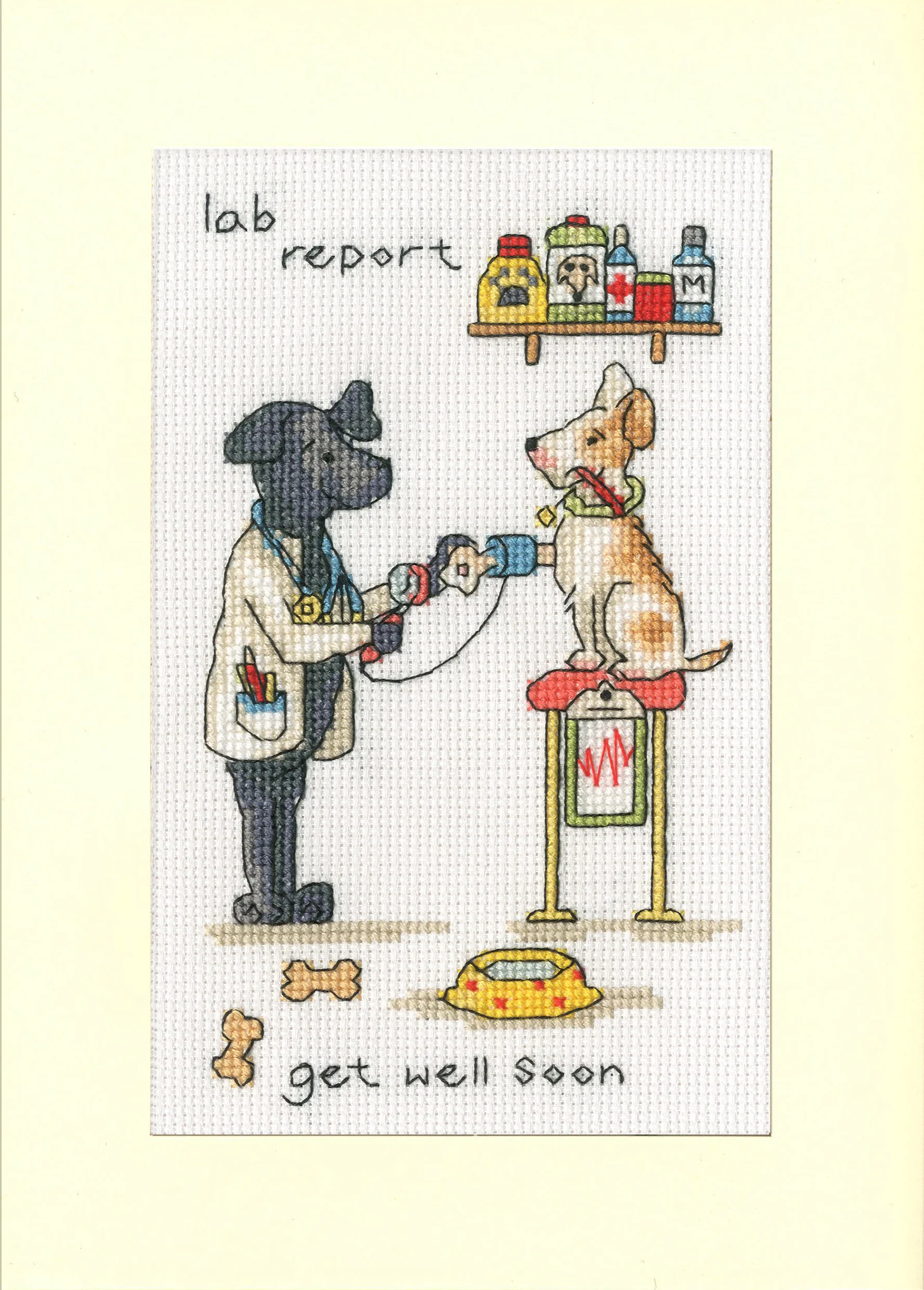 Lab Report - Bothy Threads Greeting Card Cross Stitch Kit