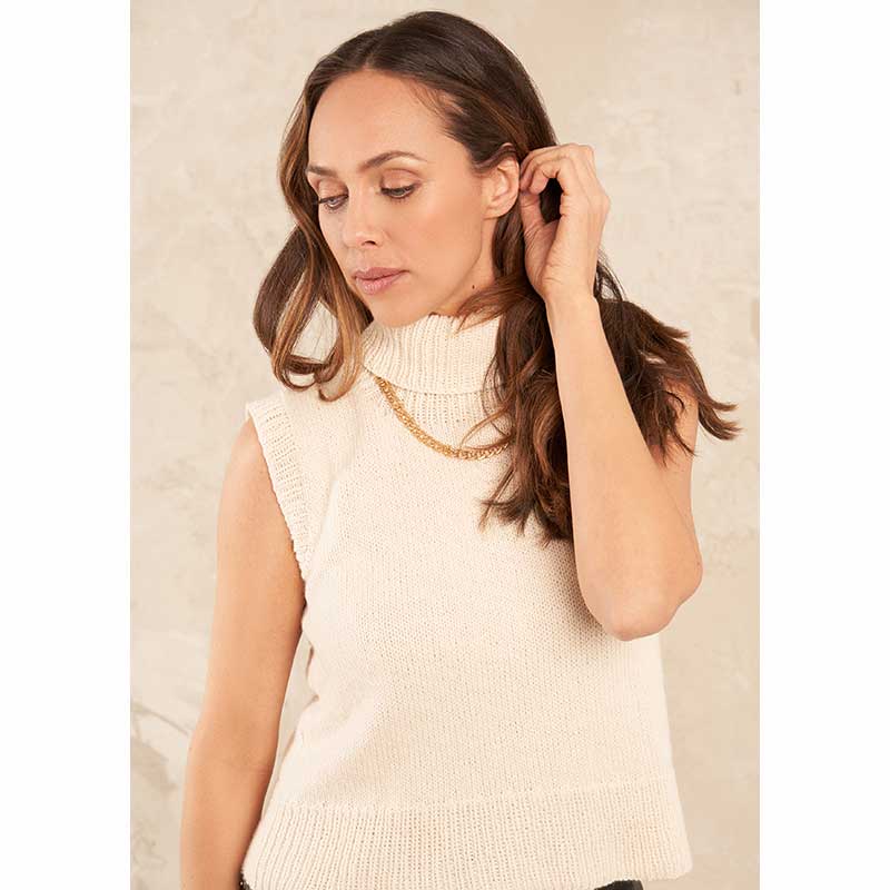 Laurel Vest in Rowan Pure Cashmere - Digital Version RTP002-0006 - Image 3
