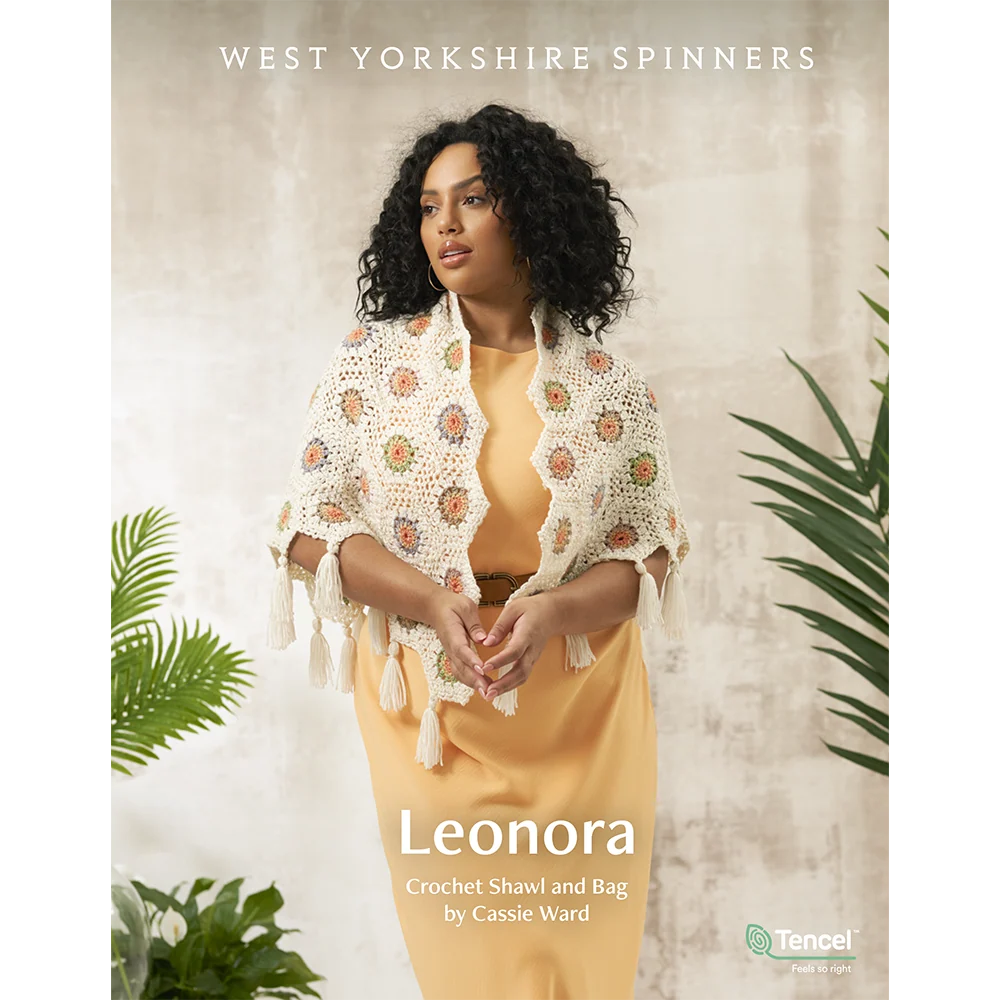 Leonora Crochet Shawl & Bag in West Yorkshire Spinners Elements Dk - Digital Version DPB0282 - Image 2