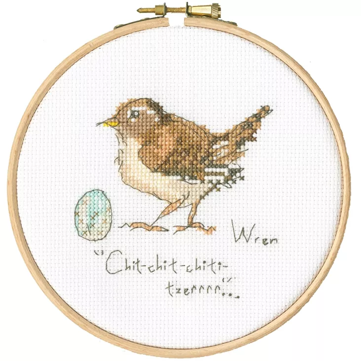 Little Wren - Bothy Threads Cross Stitch Kit