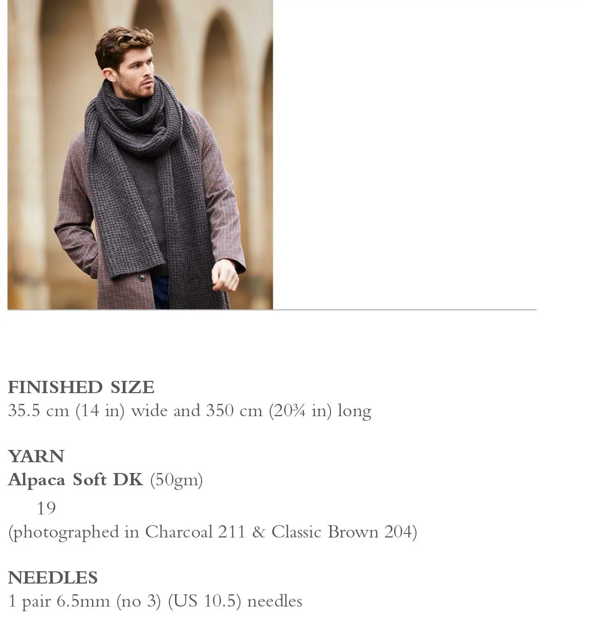 Luka Scarf in Rowan Alpaca Soft Dk - Digital Version RM007-00018 - Image 2