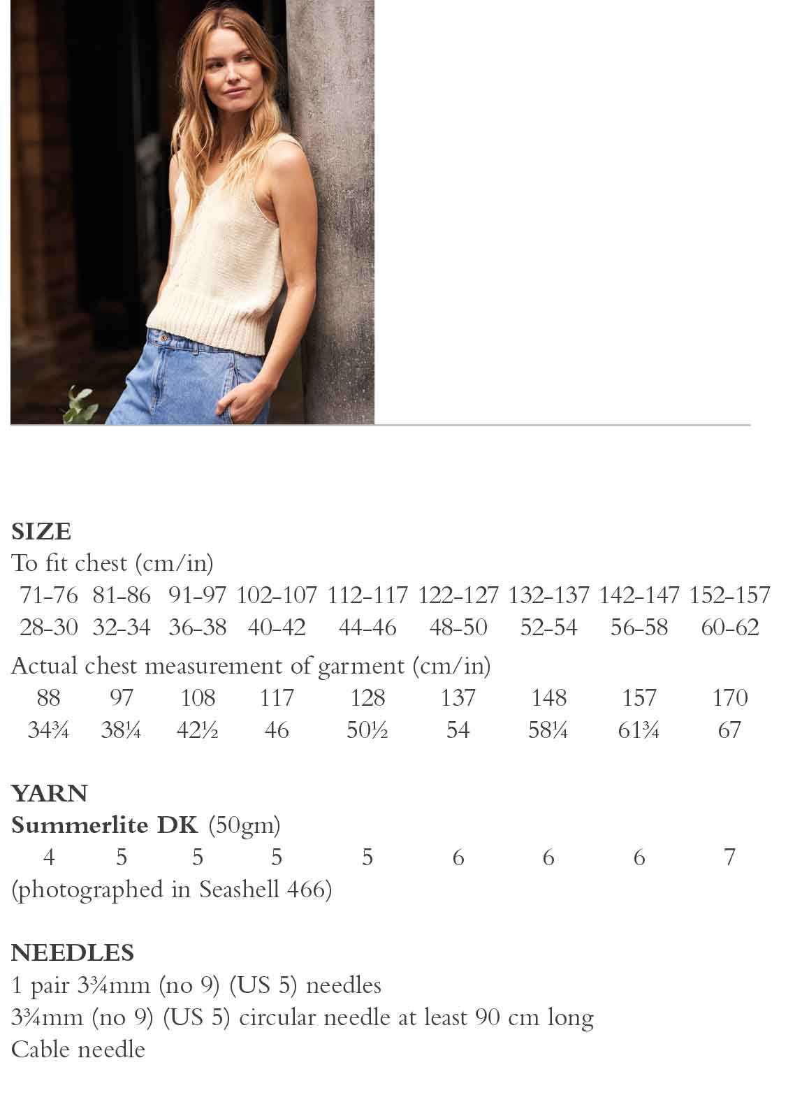Lya in Rowan Summerlite Dk - Digital Version RM010-00007 - Image 2