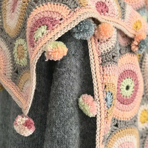 Magic Circles Crochet Scarf Pattern by Janie Crow - Digital Version - Image 3