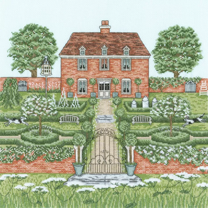 Manor House - Bothy Threads Cross Stitch Kit