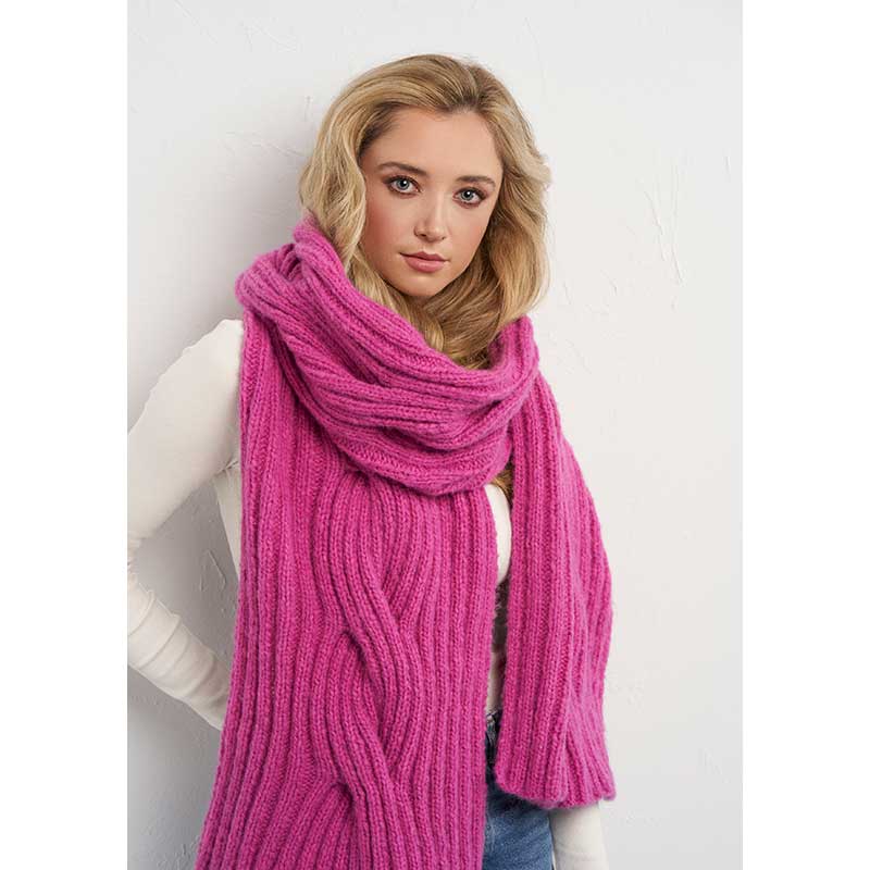 Mariner Scarf in Rowan Brushed Fleece - Digital Version RTP004-0012 - Image 3