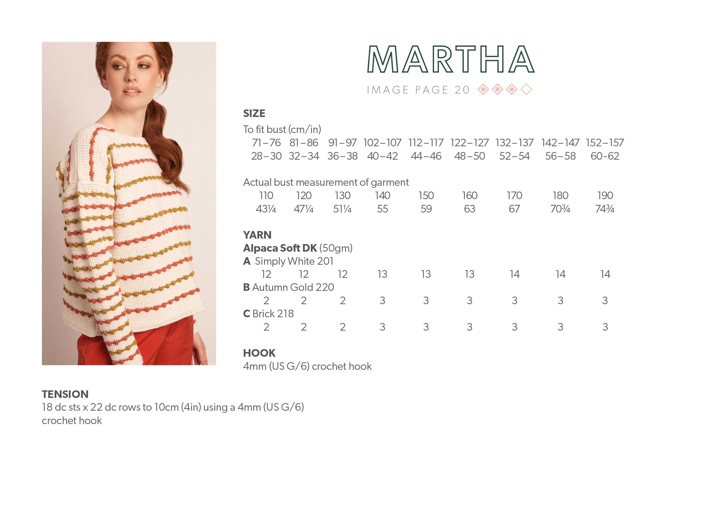Martha Sweater in Rowan Alpaca Soft Dk - Digital Version RTP003-0002 - Image 2