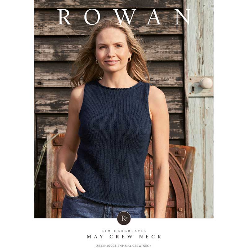 May Crew Neck in Rowan Four Seasons - Digital Version ZB339-00003