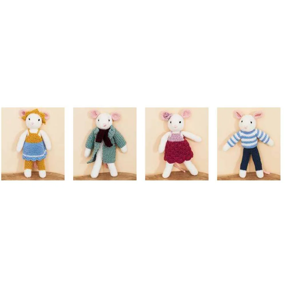 Mice Family in Stylecraft Bambino and Bellissima by Emma Varnam - Image 2