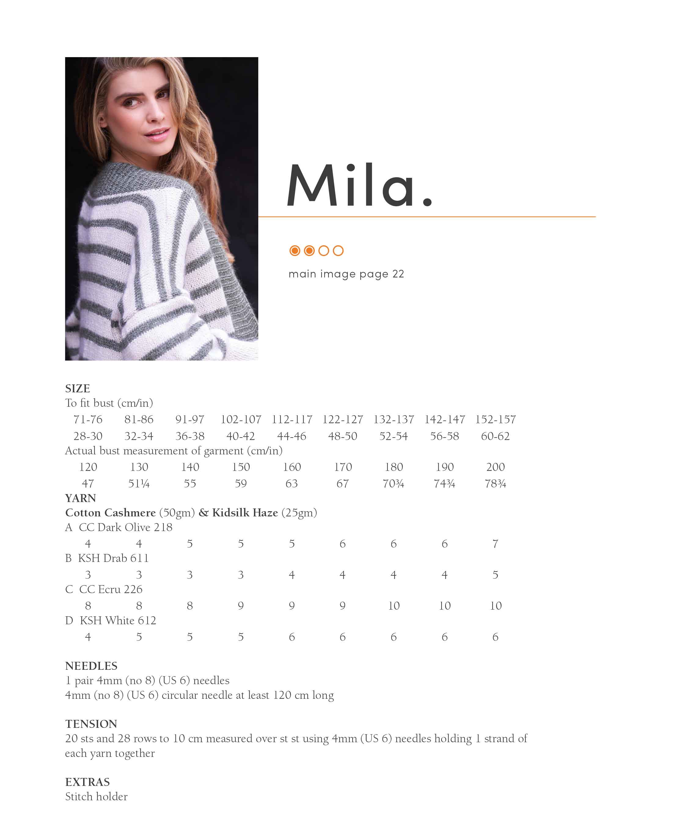 Mila in Rowan Cotton Cashmere & Kidsilk Haze - Digital Version RTP006-0005 - Image 2