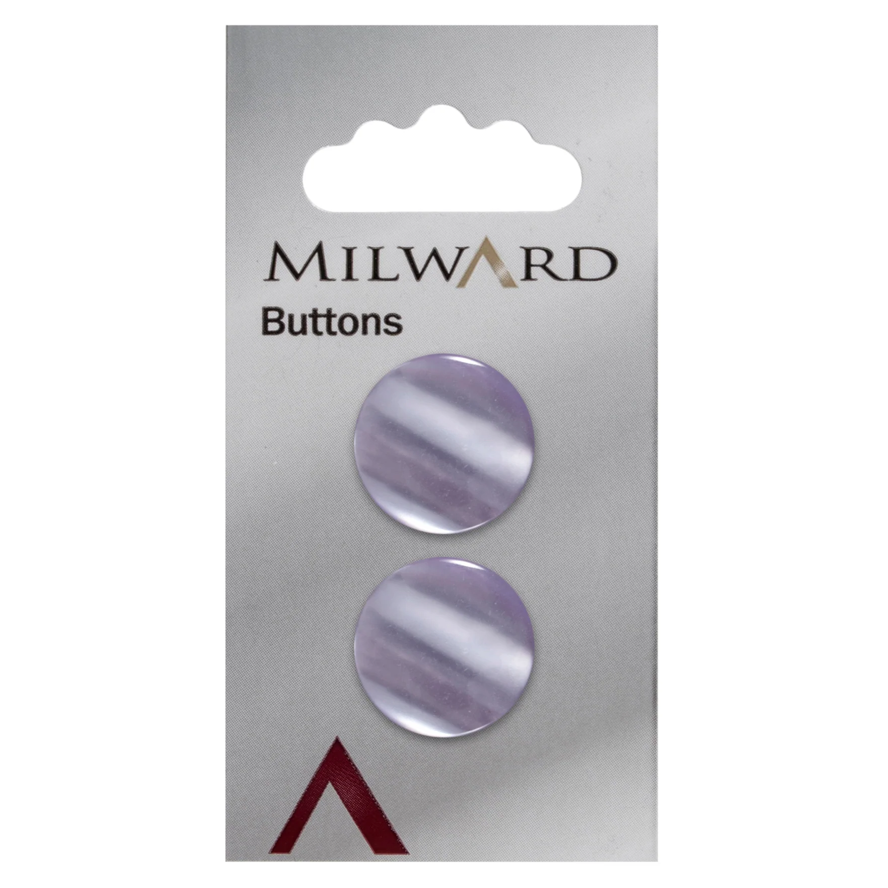 Milward Carded Buttons: 19mm - Pack of 2 - 00126