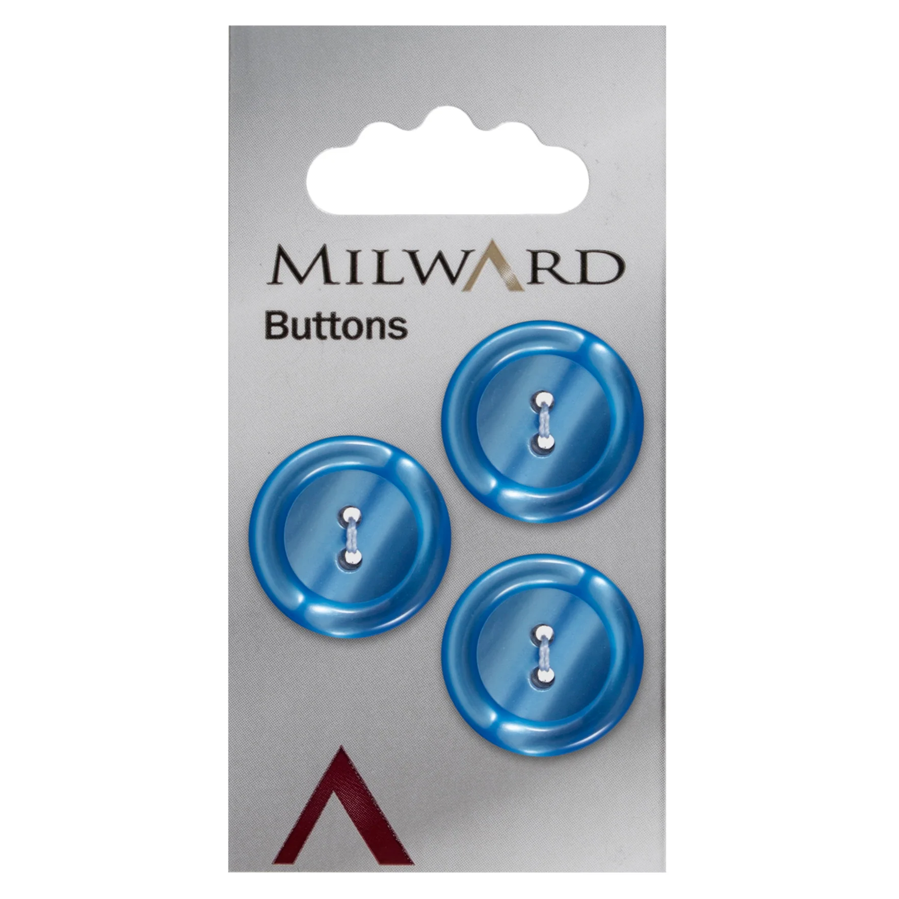 Milward Carded Buttons: 20mm - Pack of 3 - 00163