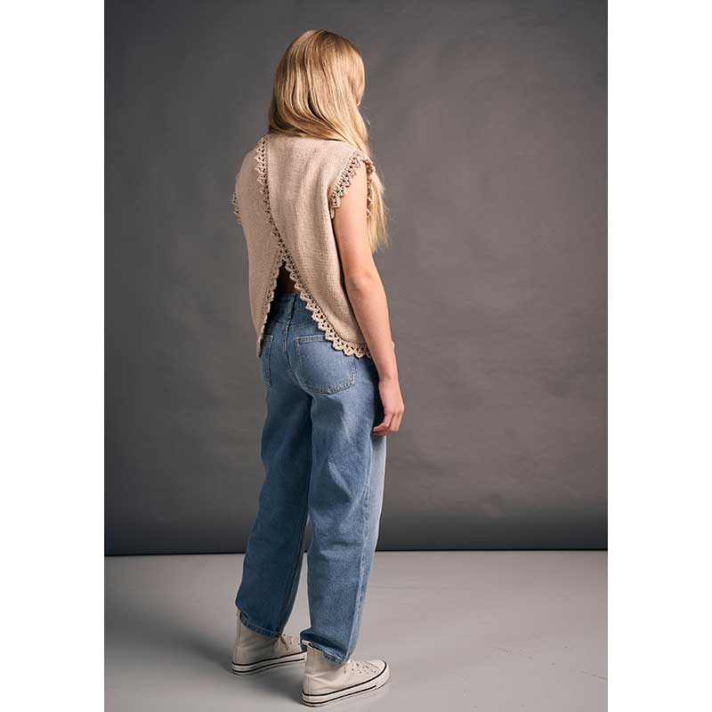 Mini Anker Top in Mode at Rowan Cotton Dk - Digital Version MIP117 - Image 3