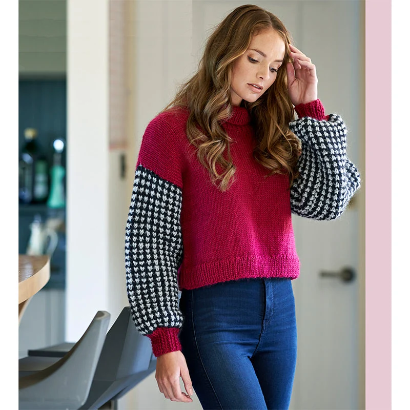 Mira Bee Stitch Sweater in West Yorkshire Spinners ReTreat - Digital Version WYS0012 - Image 2