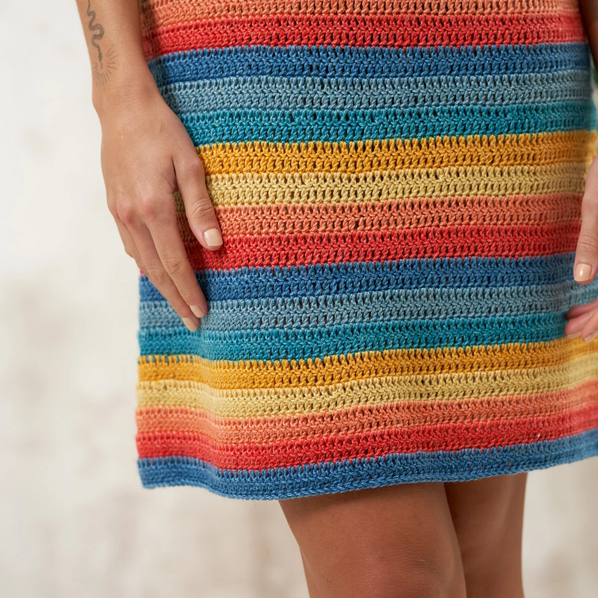 Mirri Crochet Dress and Tank Top in West Yorkshire Spinners Elements Dk - Digital Version DPB0281 - Image 4