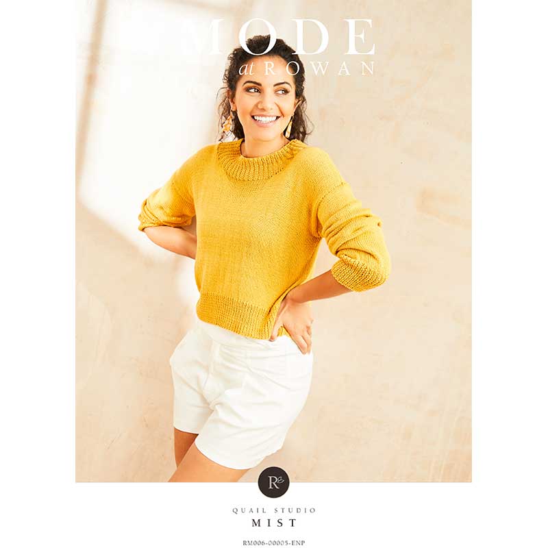 Mist Sweater in Rowan Summerlite 4ply - Digital Version