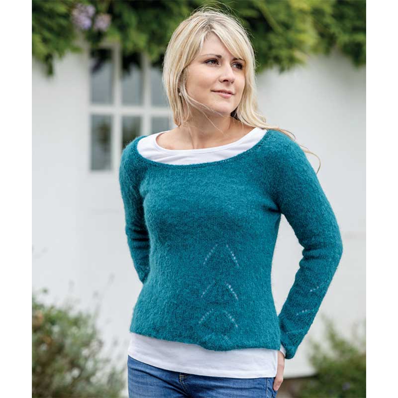 Modora Pullover in Fyberspates Cumulus - Digital Pattern - Image 4