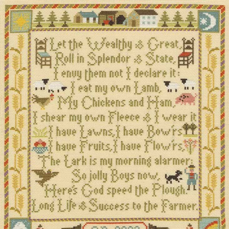 Moira Blackburn: The Farmer's Prayer - Cross Stitch Kit