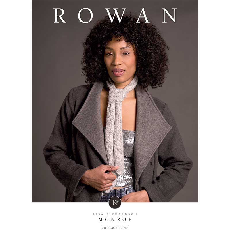Monroe Scarf in Rowan Alpaca Sparkle - Digital Version zb381-00011