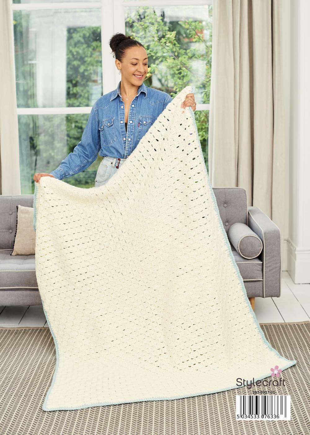 Nice and Easy - Crochet Blankets and Cushion in Stylecraft Special XL Tweed & Special XL - Image 2