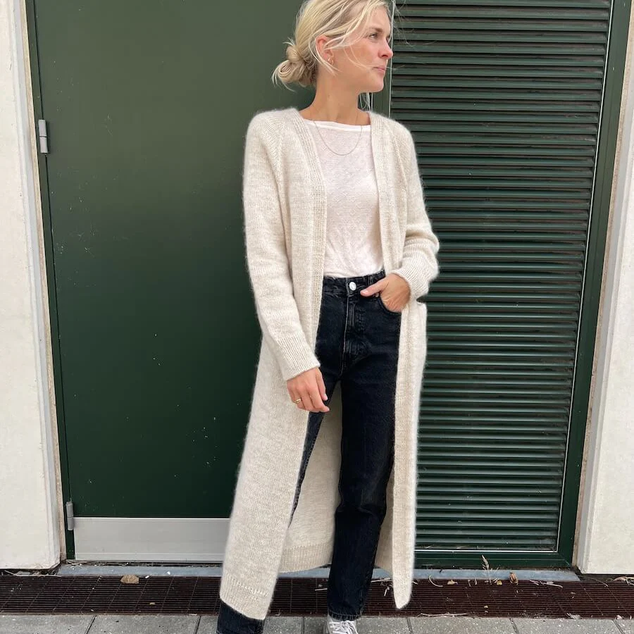 No Frills Cardigan by PetiteKnit