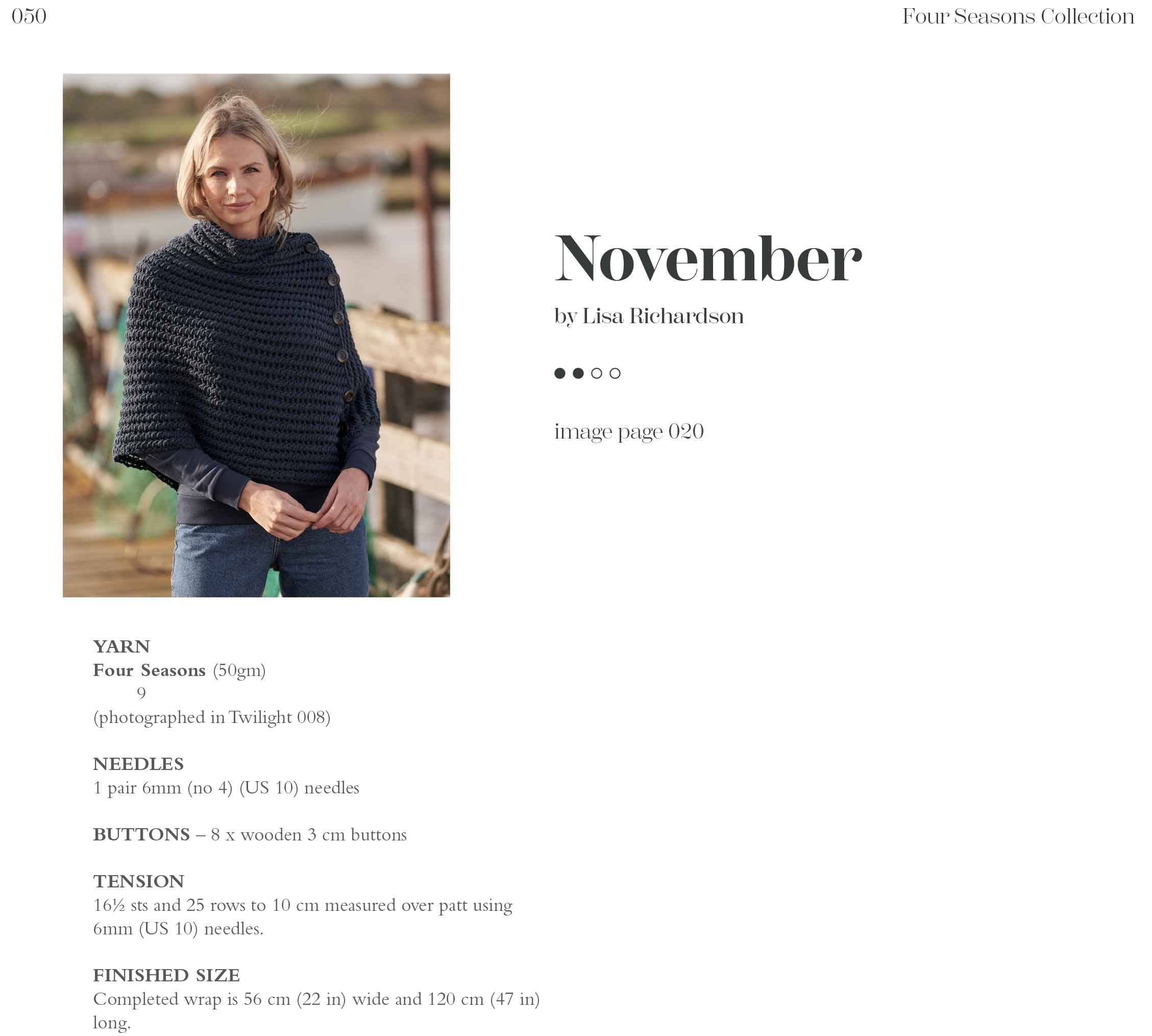 November in Rowan Four Seasons - Digital Version ZB339-00010 - Image 2