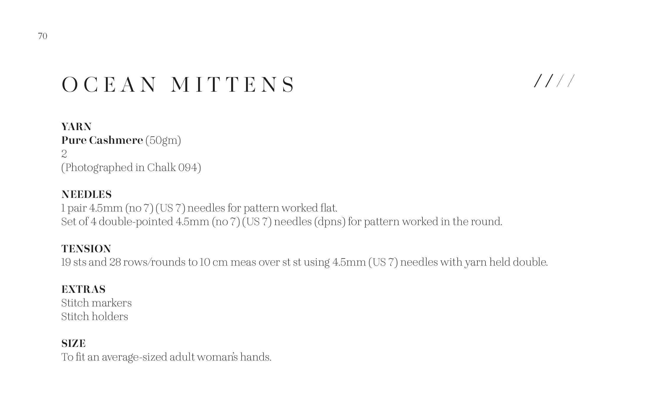 Ocean Mittens in Rowan Pure Cashmere - Digital Version RTP012-0008 - Image 2