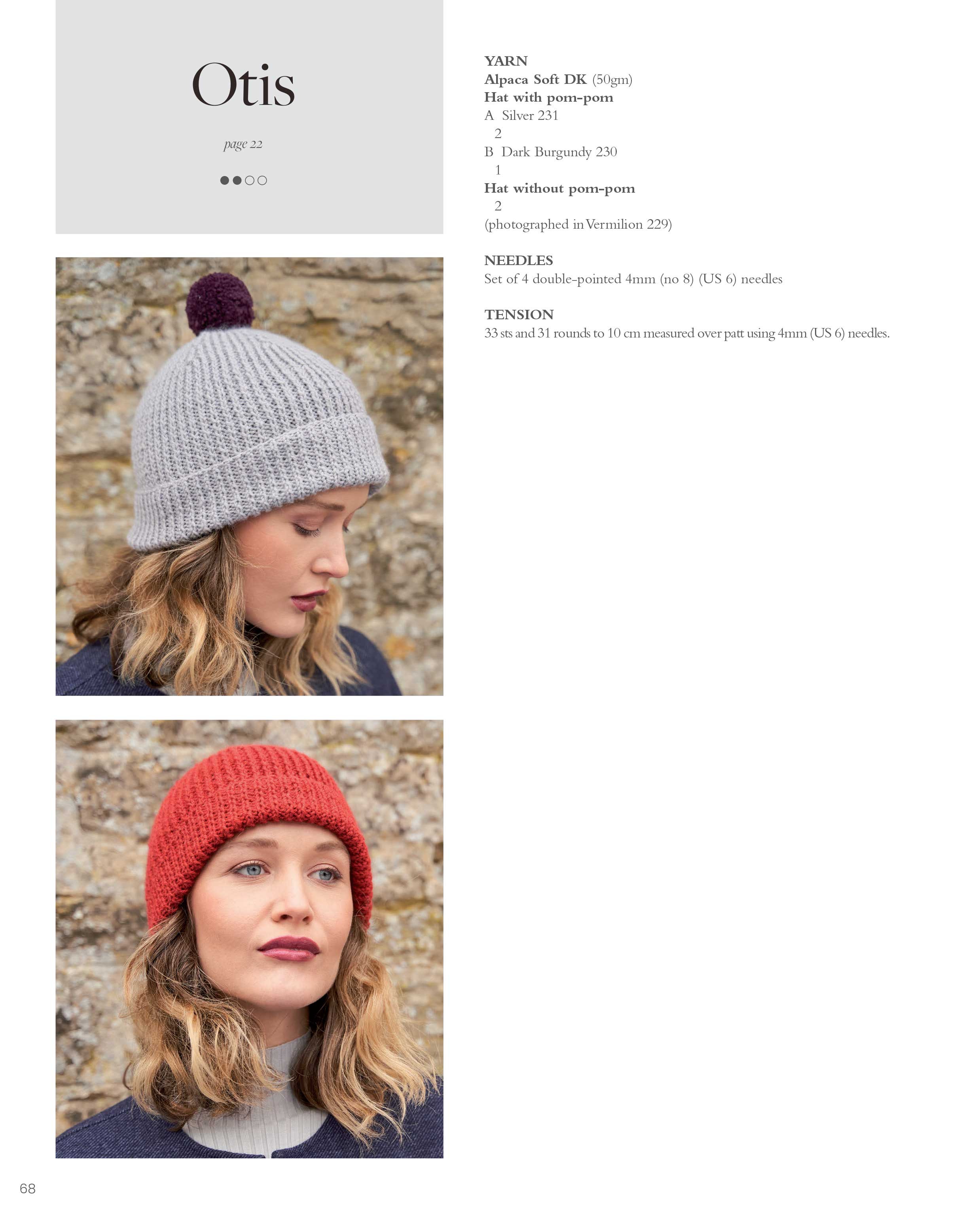 Otis Hat in Rowan Alpaca Soft Dk - Digital Version ZB328-00009 - Image 2
