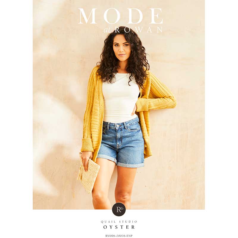 Oyster Tee in Rowan Cotton Glace - Digital Version