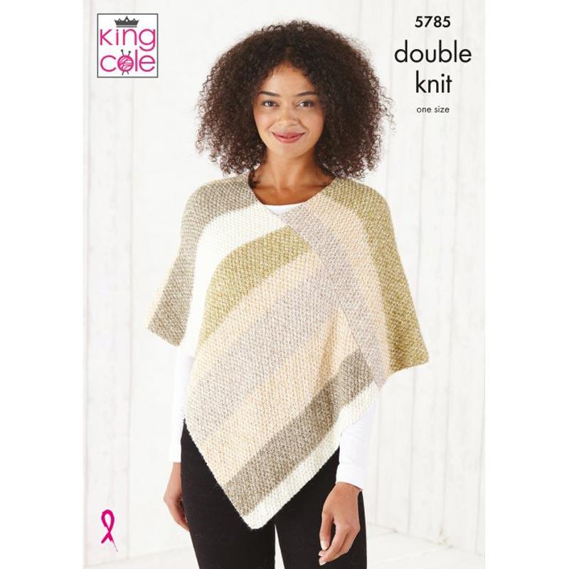 Poncho's in King Cole Harvest Dk - Image 3