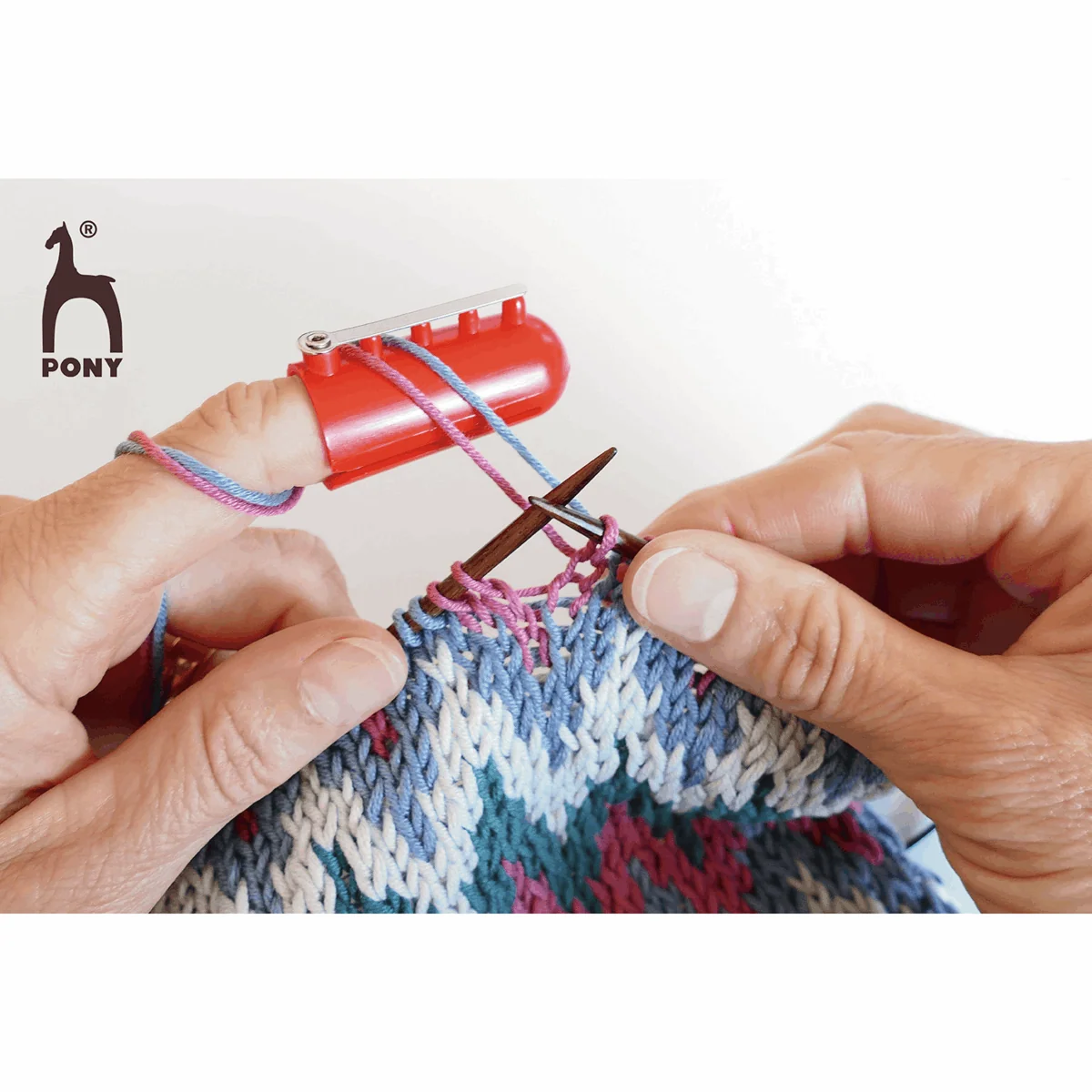 Pony Knitting Thimble / Yarn Guide - Image 2