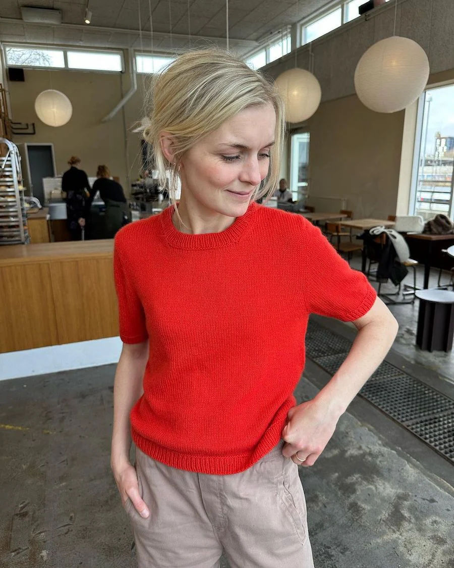 Poppy Tee by PetiteKnit