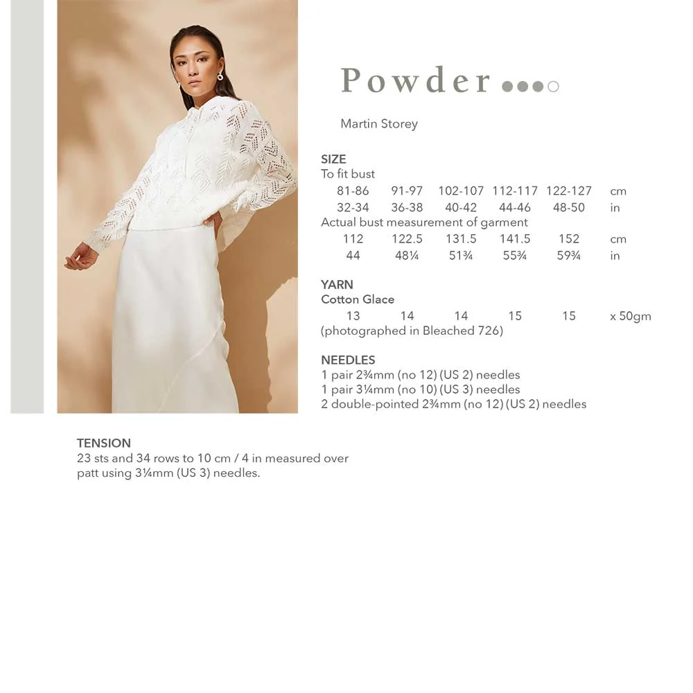 Powder Hooded Sweater in Rowan Cotton Glace - Digital Version - Image 2