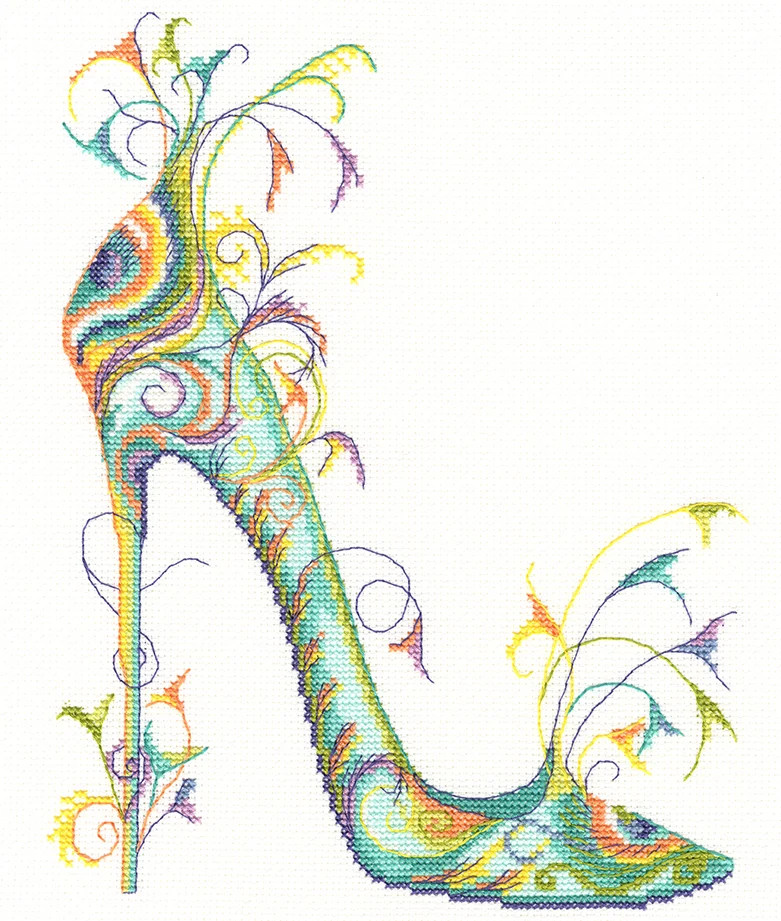 Proud As A Peacock Cross Stitch Kit