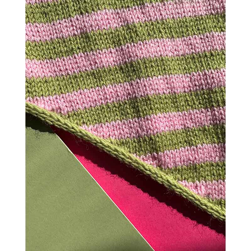 Reef Knot Scarf by Black Sheep Wools - Image 4