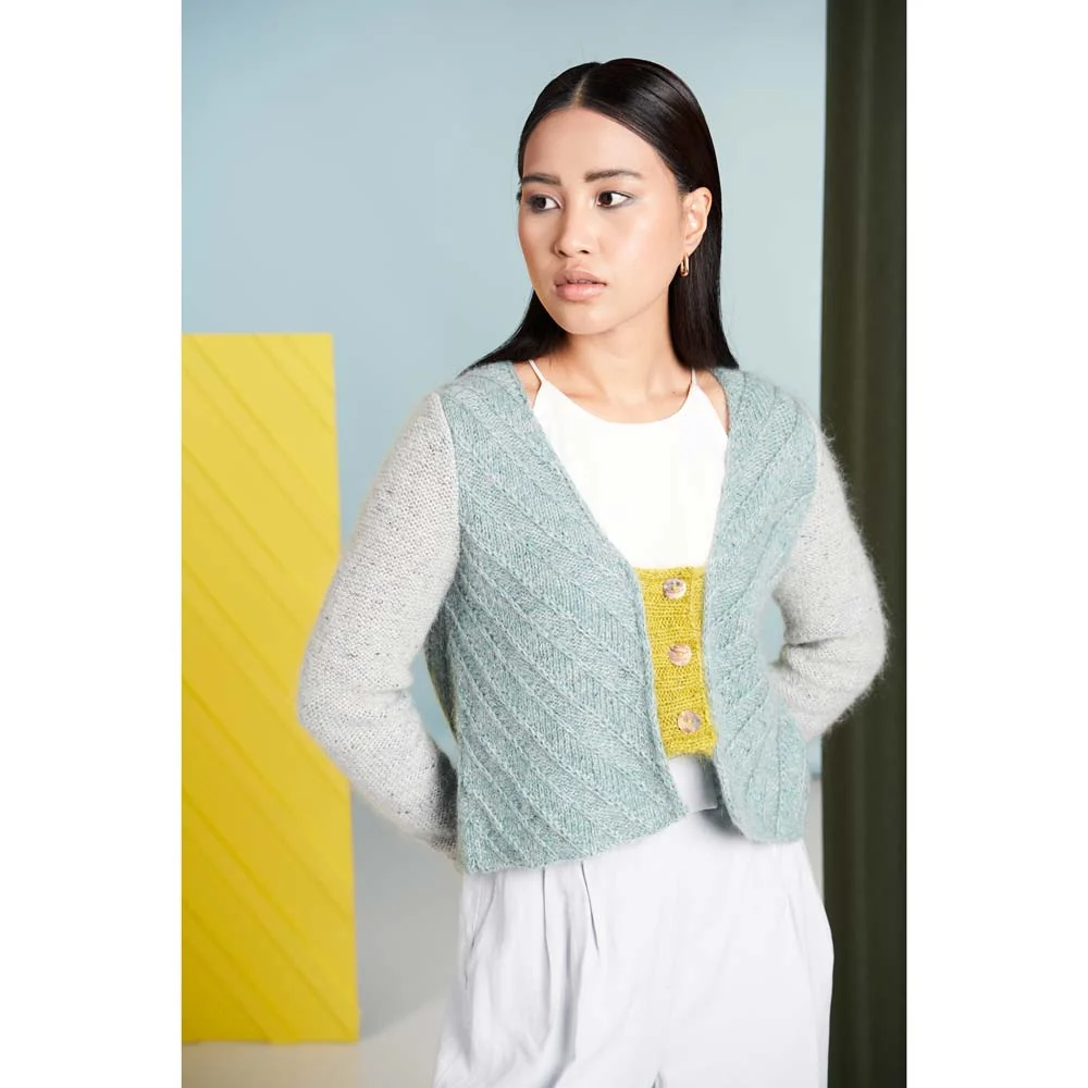 Reflect Cardigan in Rowan Felted Tweed Dk and Kidsilk Haze - Digital Version - Image 3