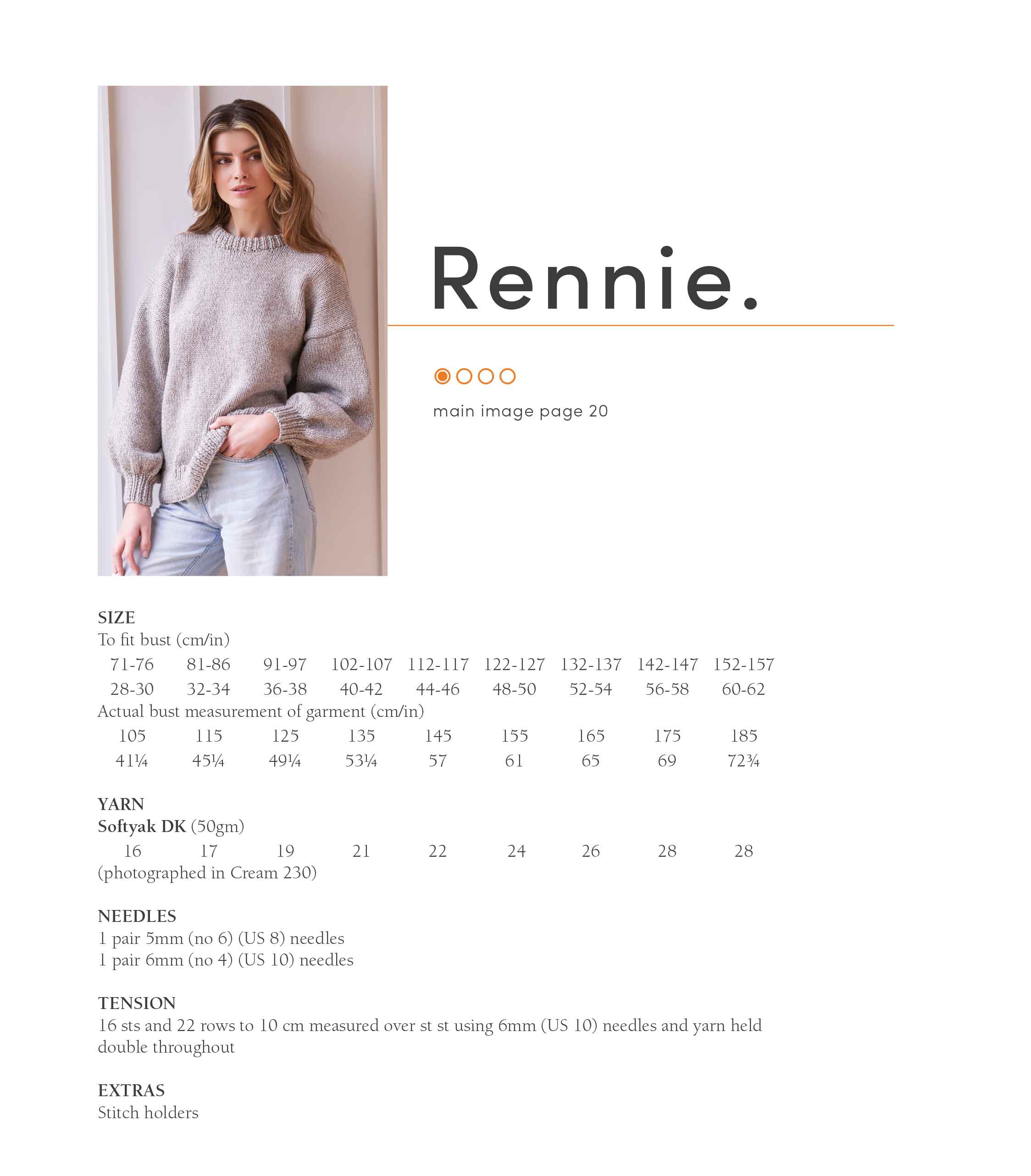 Rennie in Rowan Softyak Dk - Digital Version RTP006-0008 - Image 2