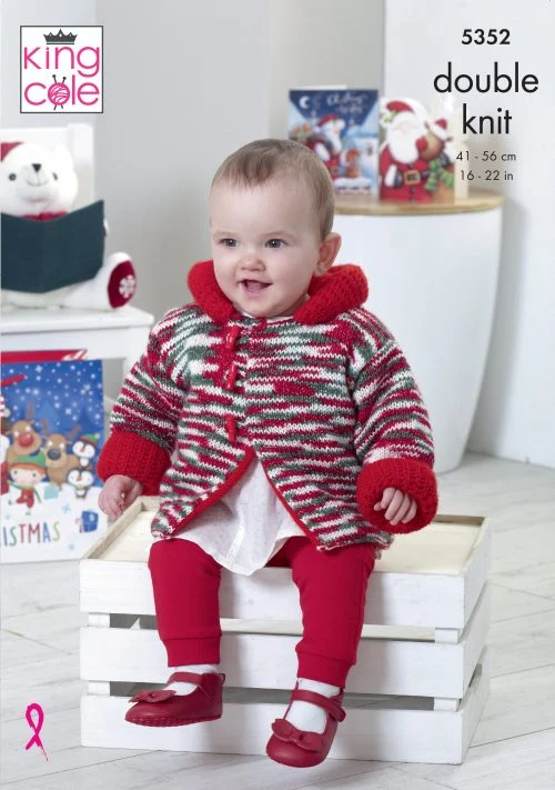 Reversible Duffle Coat in King Cole Dk