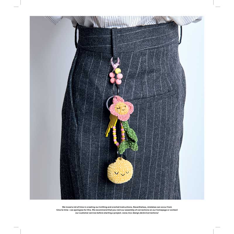 Rico Ricorumi Chingus - Crochet cute accessory charms for bags, keys and more - Digital eBook - Image 2