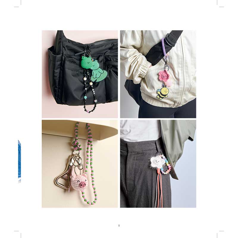 Rico Ricorumi Chingus - Crochet cute accessory charms for bags, keys and more - Digital eBook - Image 5